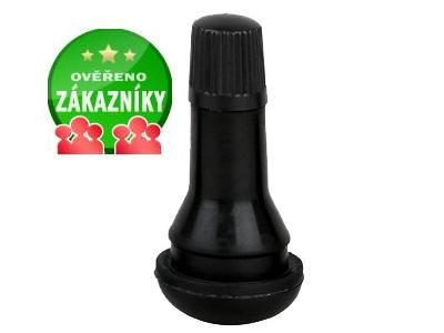 TR413IT Bezdušový ventil pryžový pro otvor v disku 11,5mm, délka 34mm