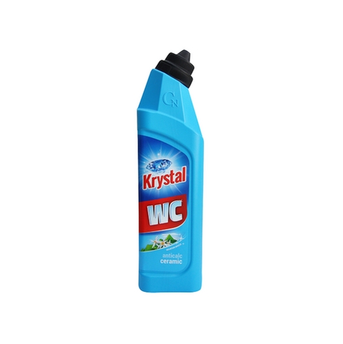 KRYSTAL WC kyselý na keramiku, modrý 750ml